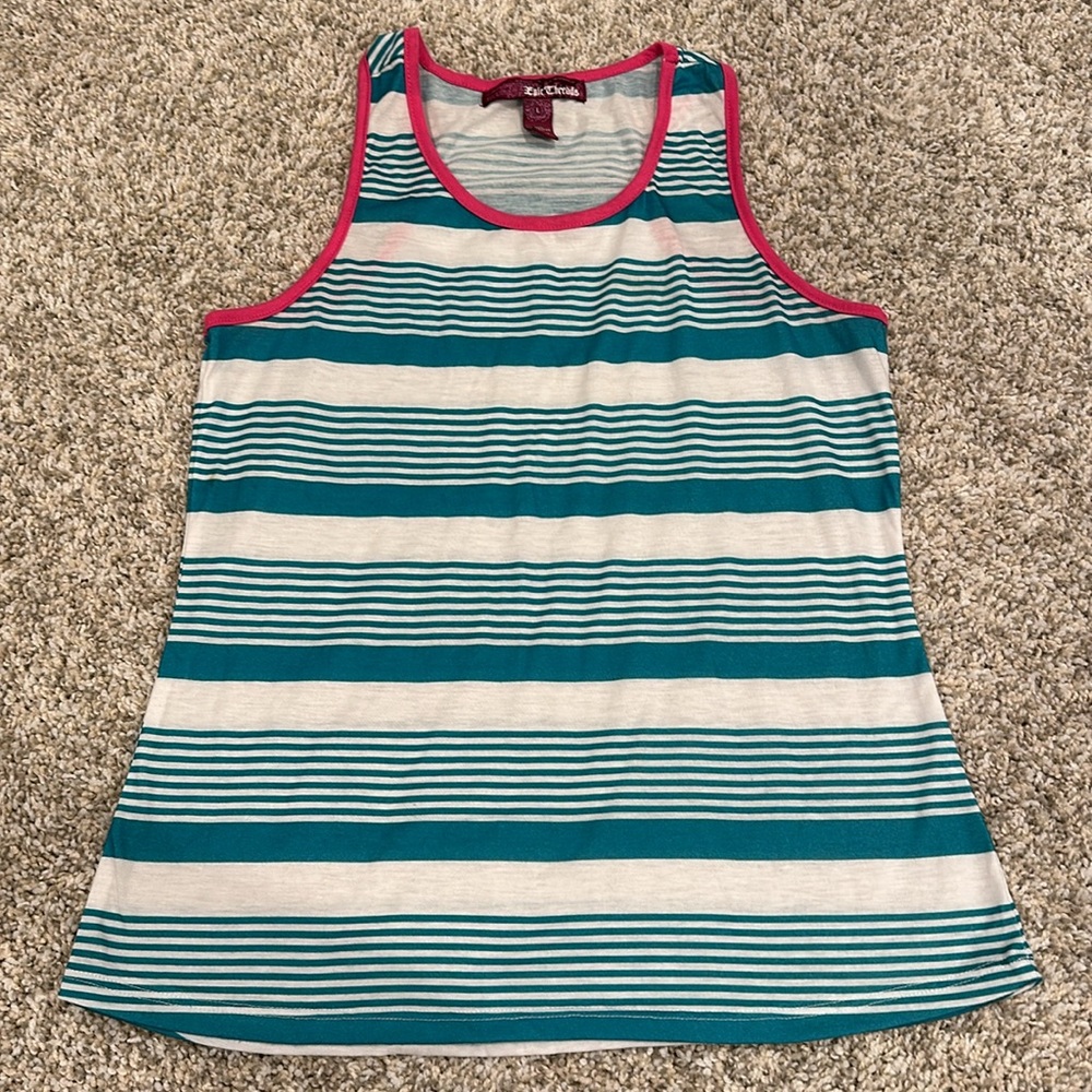 ‼️5/$25 Striped tank